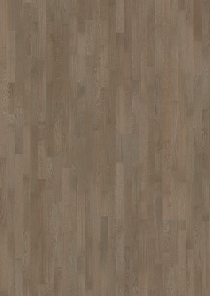 Трехполосная паркетная доска Karelia Midnight Дуб Soft Grey матовый 2G 2266×188×14